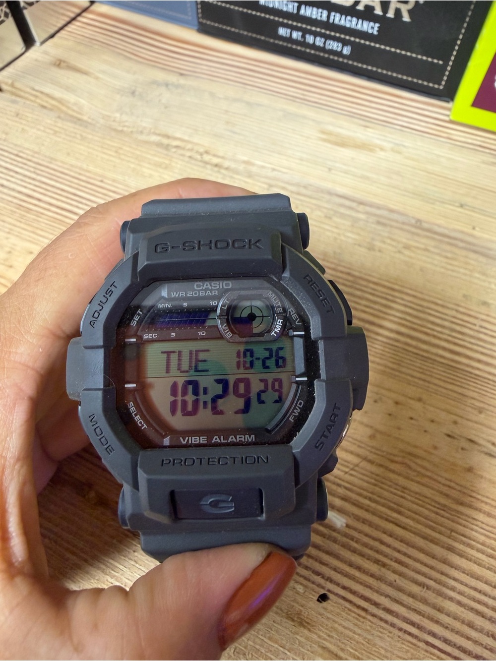 Casio G-SHOCK Digital Sport Watch in Dark Gray